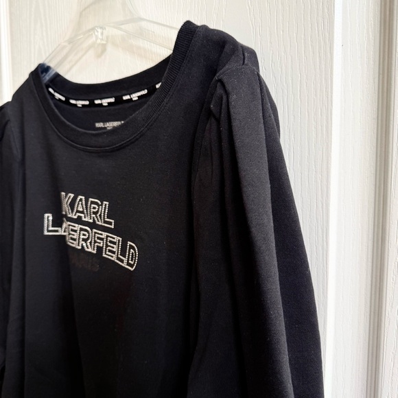 Karl Lagerfeld Black Top - Picture 4 of 7